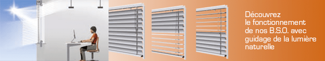 Bandeau Brise soleil Orientable