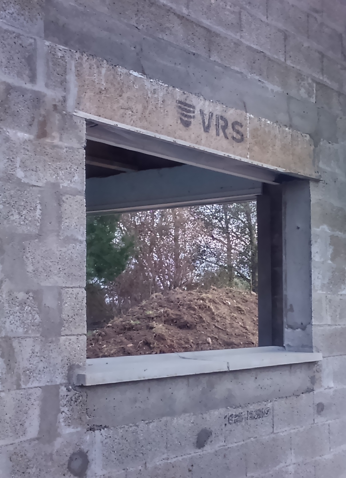 Coffre Tunnel VRS sur chantier